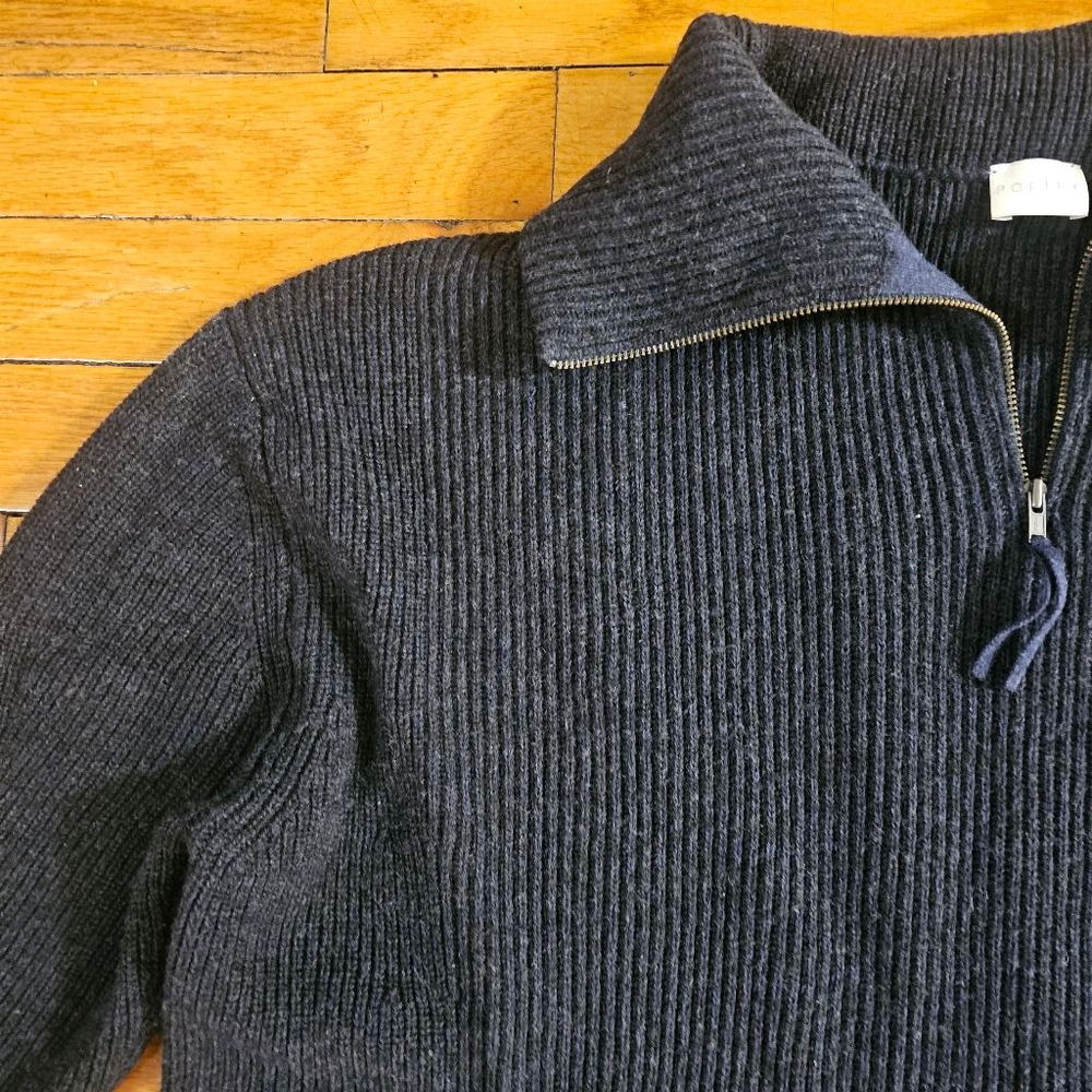 Poetry Wool Blend Knit Turtleneck Jumper Dress Size 10 - Picture 3 of 7